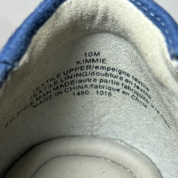 Easy Spirit Kimmie Slipon Blue Loafers Women's Size 10 - Like new! - Picture 3 of 9